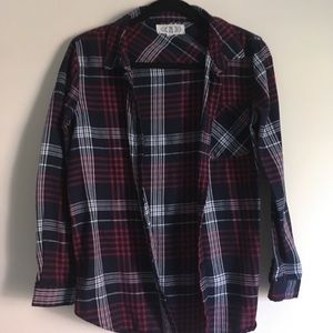 Blue & Red Flannel